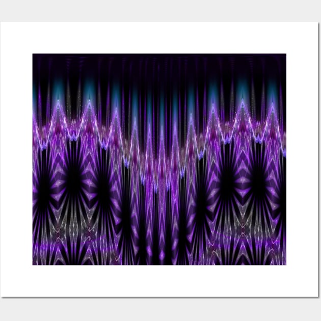 Purple & Teal Willow Wall Art by ArtistsQuest